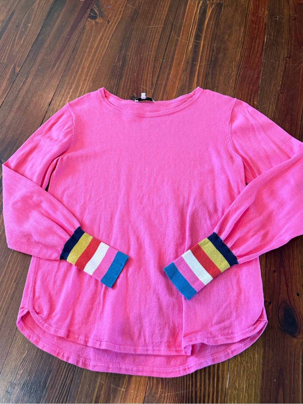 J. Society Bright Pink Crewneck Top